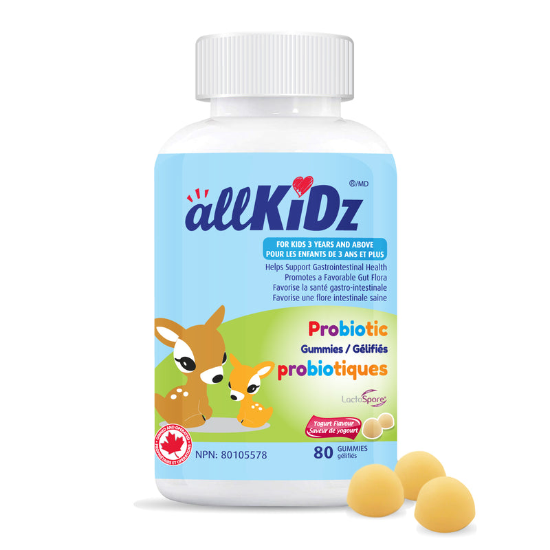 Allkidz Naturals Probiotic Gummies 80 Gummies
