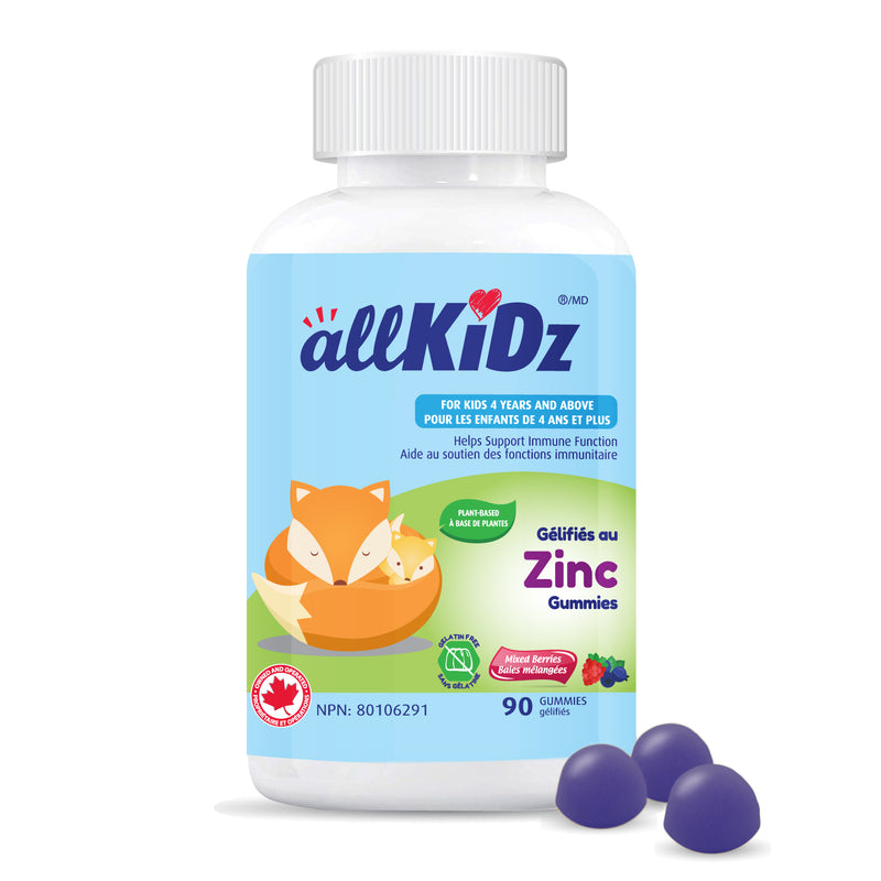 ALLKIDZ NATURALS Zinc (90 Gummies)
