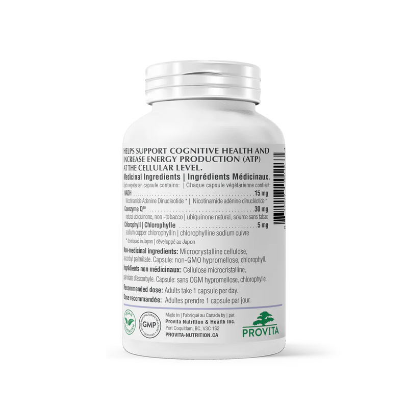 Provita NADH+ 60 Veggie Caps