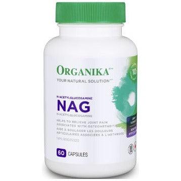 Organika NAG (N-Acetyl-Glucosamine) 500mg 60 Caps Supplements - Joint Care at Village Vitamin Store