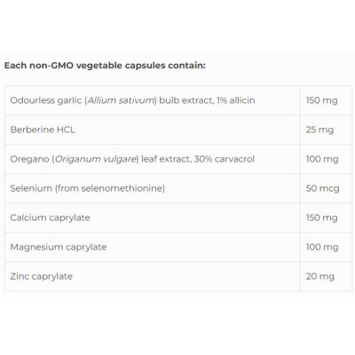 NFH Candida SAP 180 Caps Supplements at Village Vitamin Store