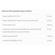 NFH Digestive Enzymes SAP 90 Capsules Supplements - Digestive Enzymes at Village Vitamin Store