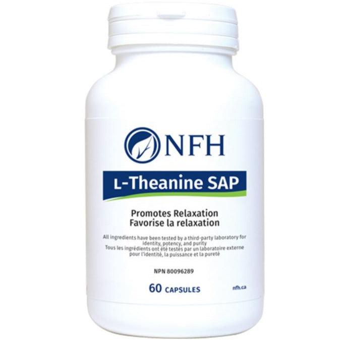 NFH L-Theanine SAP 60 Capsules Supplements - Amino Acids at Village Vitamin Store