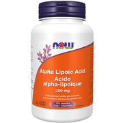 NOW Alpha Lipoic Acid 250MG 120 Veggie Caps Supplements at Village Vitamin Store