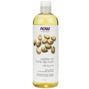 NOW Castor Oil 473mL Beauty Oils at Village Vitamin Store