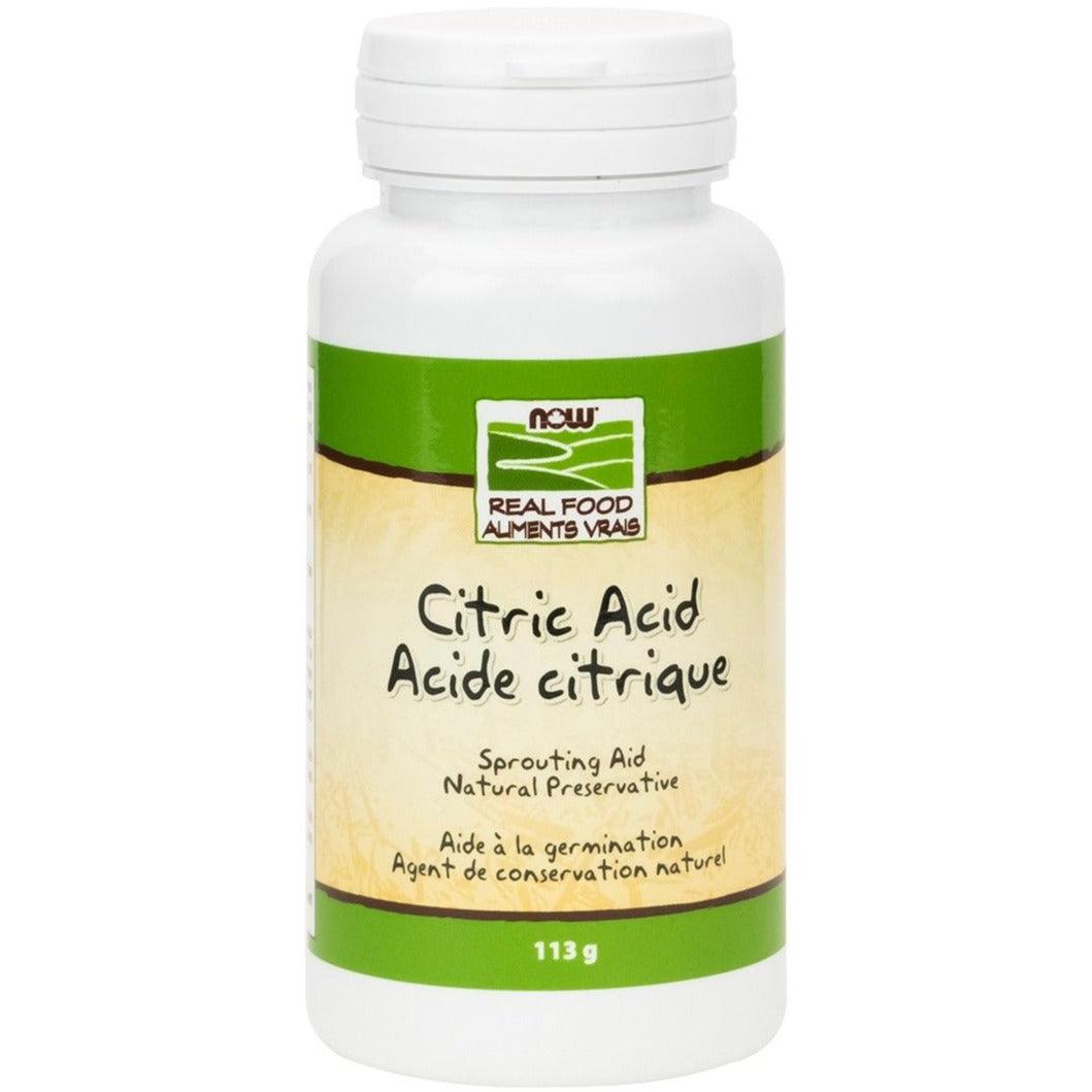 NOW Citric Acid 113G Supplements at Village Vitamin Store