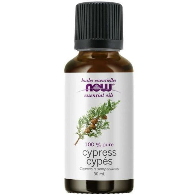 NOW Cypress Oil 30ML Essential Oils at Village Vitamin Store