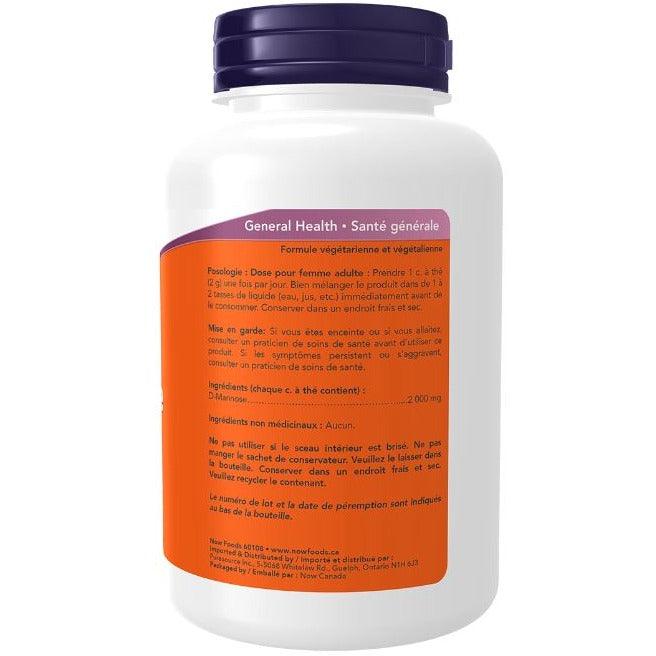 NOW D-Mannose 85g Supplements - Bladder & Kidney Health at Village Vitamin Store