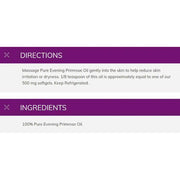 NOW Evening Primrose Oil 118mL Beauty Oils at Village Vitamin Store