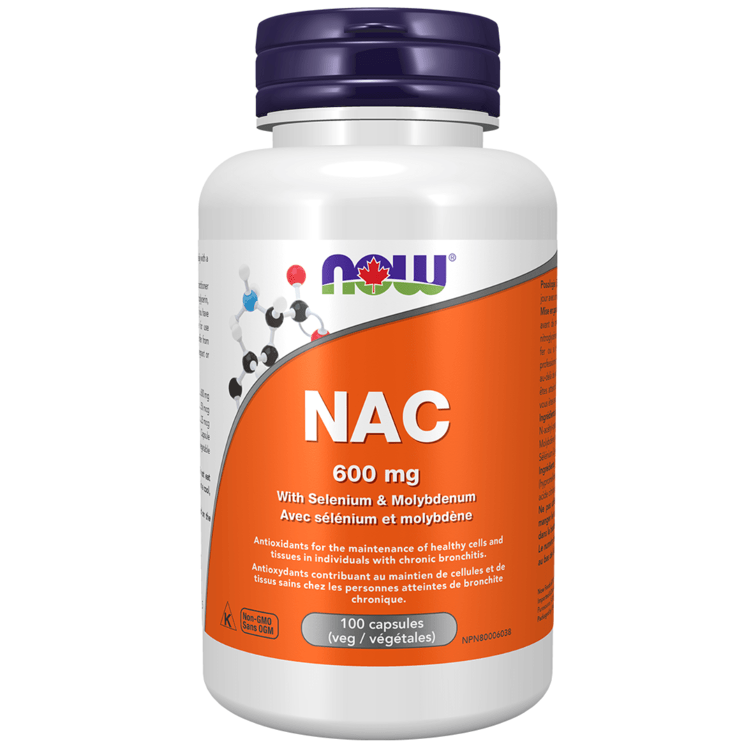 NOW N-Acetyl Cysteine 100 Caps Supplements - Amino Acids at Village Vitamin Store