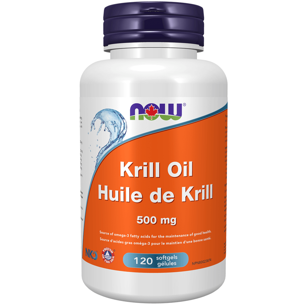 NOW Foods Neptune Krill Oil 500mg 120 Softgels Supplements - EFAs at Village Vitamin Store