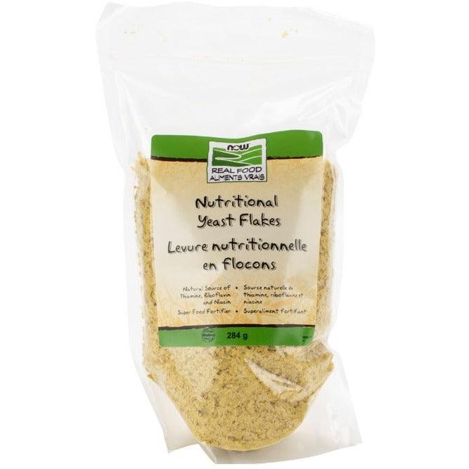 NOW Nutritional Yeast Flakes 284g Food Items at Village Vitamin Store