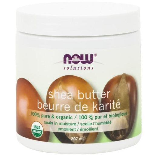 NOW Organic Shea Butter 207mL Beauty Oils at Village Vitamin Store