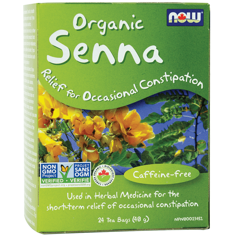 NOW Foods SennaTea 24 Tea Bags Food Items at Village Vitamin Store