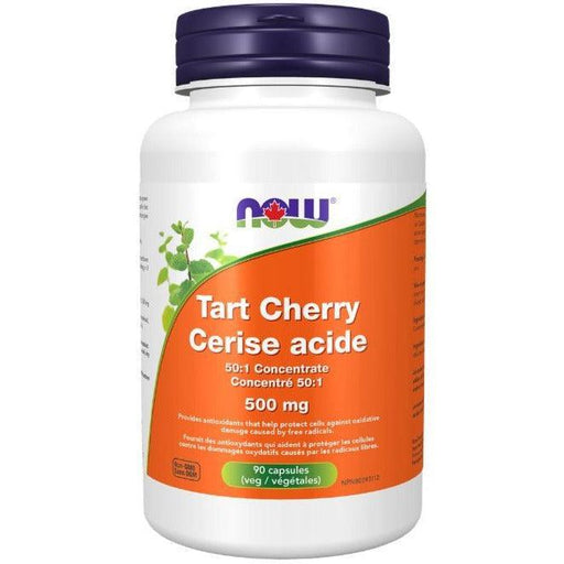 NOW Tart Cherry 500mg 90 Veggie Caps Supplements at Village Vitamin Store
