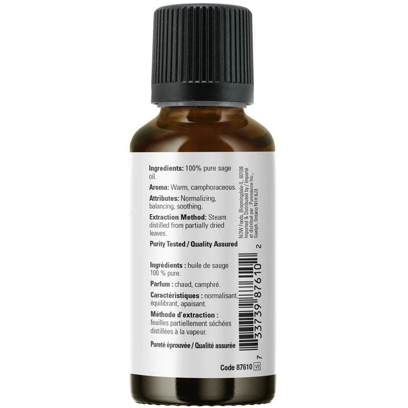 NOW Sage Oil 30mL