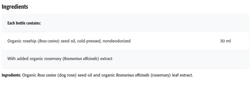 New Roots Rosehip Seed Oil 30ml
