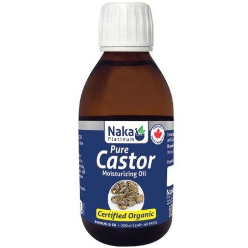 Naka Platinum Pure Castor Moisturizing Oil 300ml Beauty Oils at Village Vitamin Store