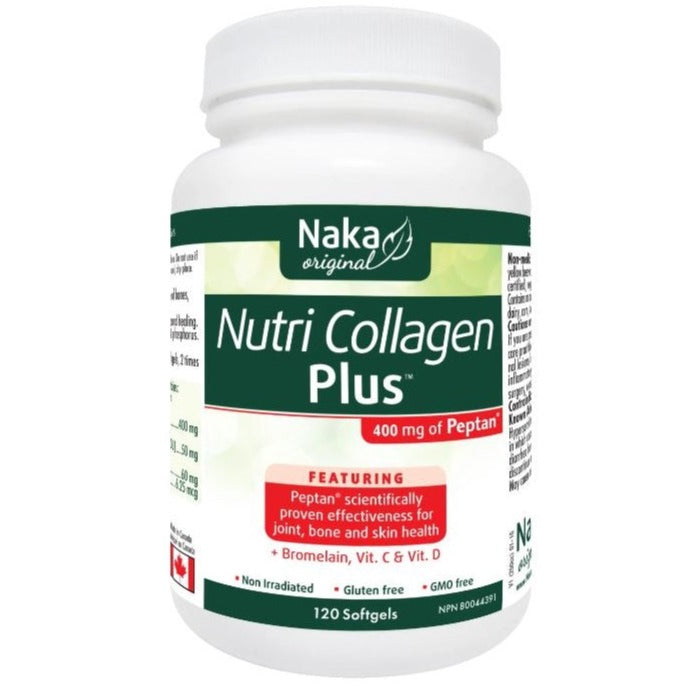 Naka Nutri Collagen Plus 120 Softgels Supplements - Collagen at Village Vitamin Store