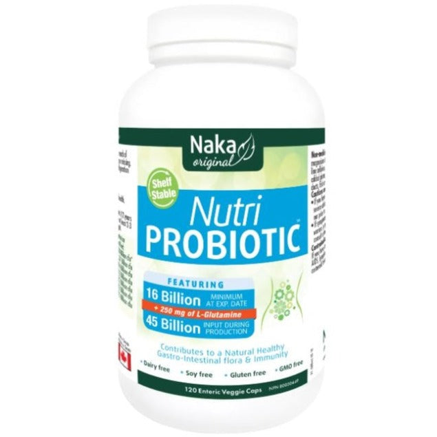 Naka Nutri Probiotic 120 Veggie Caps Supplements - Probiotics at Village Vitamin Store