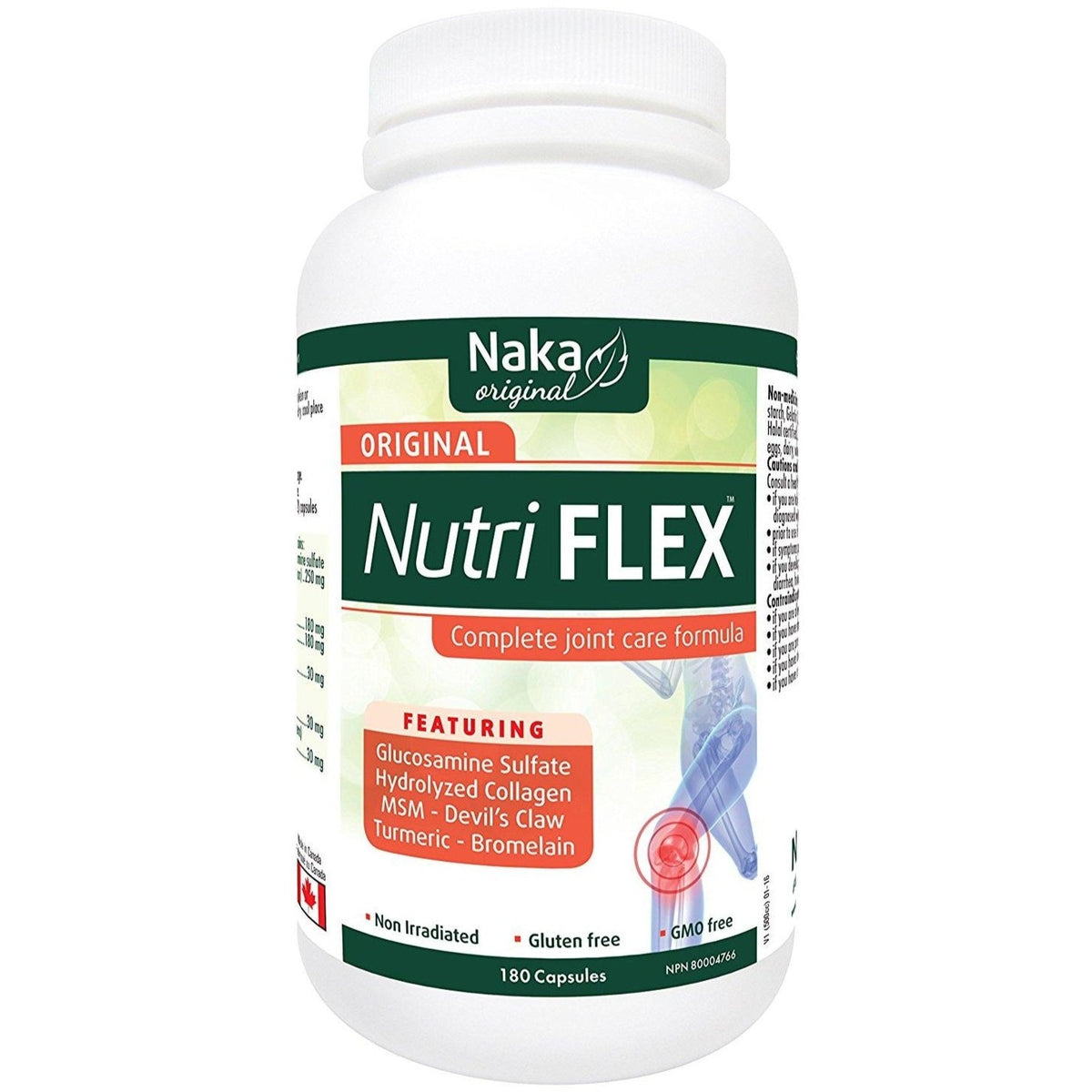 Naka Nutri-Flex Complete Joint Care Formula 180 Caps Supplements - Joint Care at Village Vitamin Store