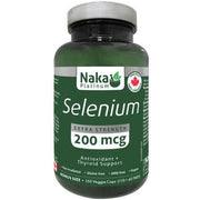 Naka Platinum Selenium 200mcg 110+40 Veggie Caps Minerals at Village Vitamin Store