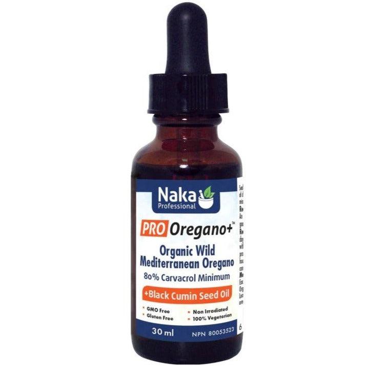 Naka Pro Organic Mediterranean Oregano Oil + Black Cumin Seed Oil 30ml Supplements at Village Vitamin Store