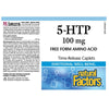 Natural Factors 5-HTP Time Release 100mg 120 Caplets Supplements - Stress at Village Vitamin Store