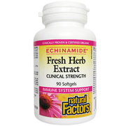 Natural Factors Echinamide Fresh Herb Extract Clinical Strength 90 Softgels Cough, Cold & Flu at Village Vitamin Store