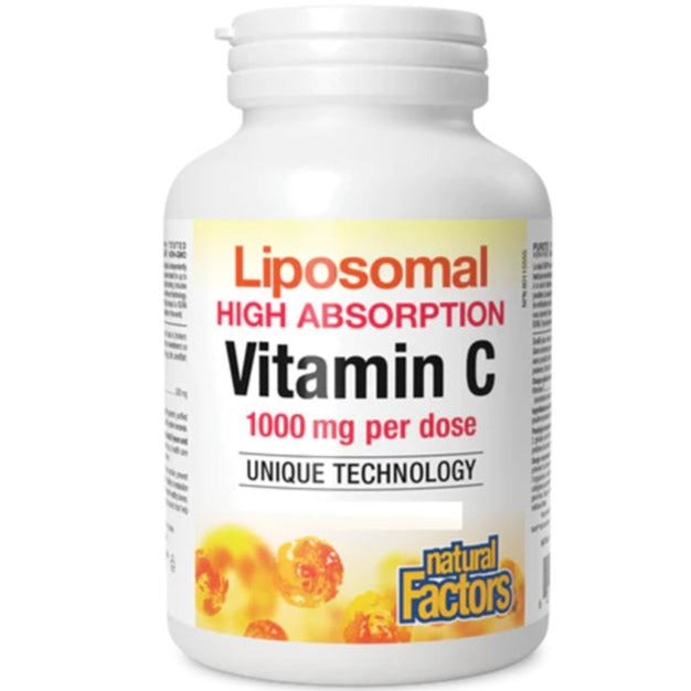 Natural Factors Liposomal Vitamin C 1000 mg · High Absorption, 180 Liquid Softgels Vitamins - Vitamin C at Village Vitamin Store