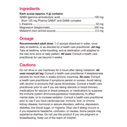 Natural Factors Magnesium Bisglycinate Night Time Tropical Fruit 120g Minerals - Magnesium at Village Vitamin Store