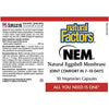 Natural Factors NEM 30 Veggie Caps Supplements - Joint Care at Village Vitamin Store