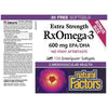 Natural Factors Rx Omega-3 Extra Strength 600mg 120+30 Softgels Supplements - EFAs at Village Vitamin Store
