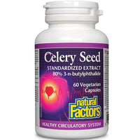 Natural Factors Celery Seed Extract 60 Veggie Caps