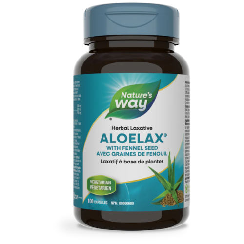 Nature's Way Aloelax with Fennel Seed 100 Capsules