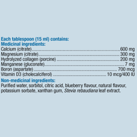 Nature's Way Calcium & Magnesium Citrate 2:1 Blueberry 500mL Minerals - Calcium at Village Vitamin Store