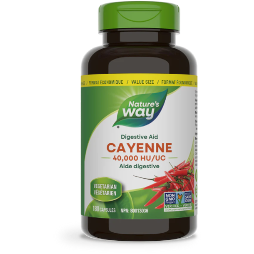 Nature's Way Cayenne 40000 HU 180 Caps