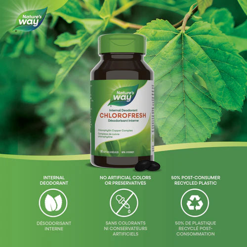 Nature's Way Chlorofresh 90 Softgels