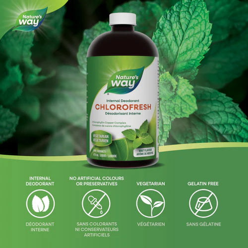 Nature's Way Chlorofresh Chlorophyll Mint 474mL