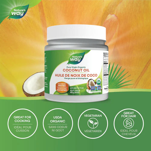 Nature's Way Coconut Oil (Pure Virgin) 454G