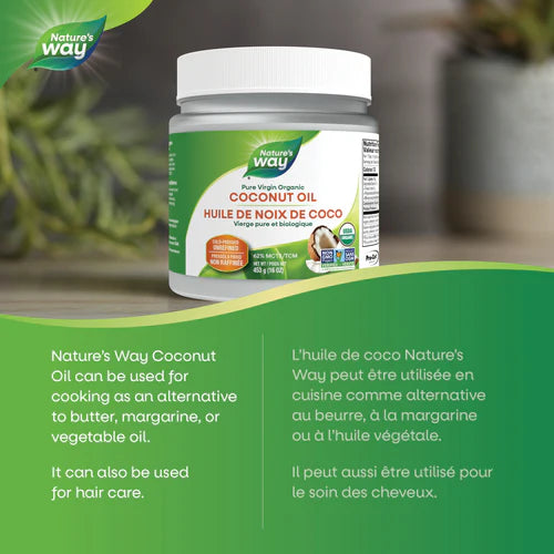 Nature's Way Coconut Oil (Pure Virgin) 454G