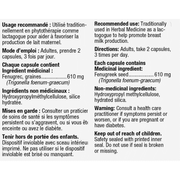 Nature's Way Fenugreek 100 Caps Supplements at Village Vitamin Store