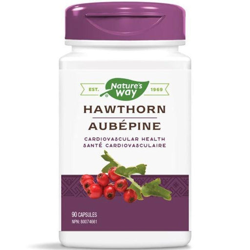 Nature's Way Hawthorn 90 Capsules Supplements - Cardiovascular Health at Village Vitamin Store