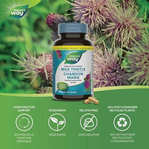 Nature's Way Milk Thistle 120 Caps