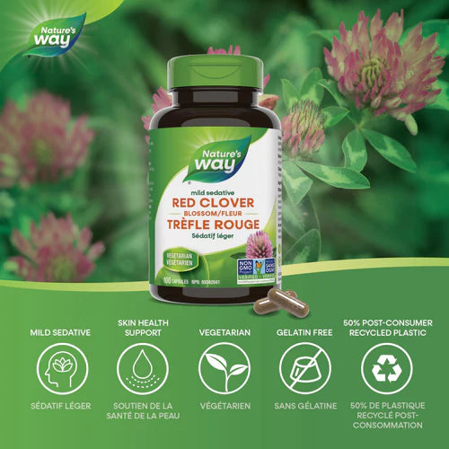 Nature's Way Red Clover 100 Capsules