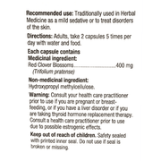 Nature's Way Red Clover 100 Capsules Supplements at Village Vitamin Store