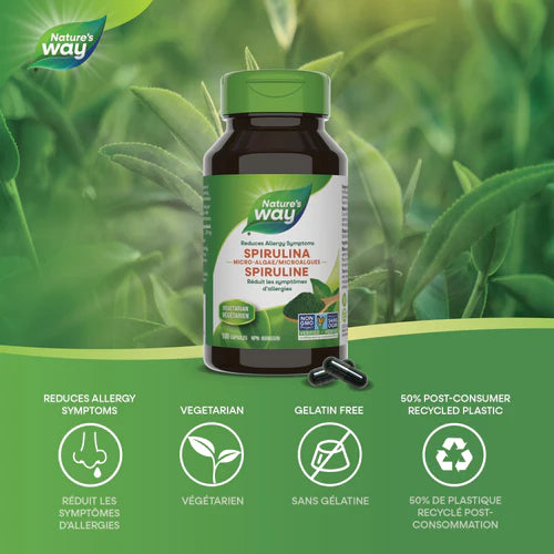 Nature's Way Spirulina 100 Caps