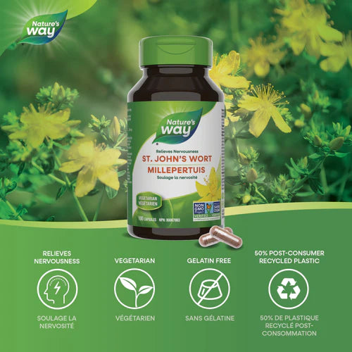 Nature's Way St. John's Wort 100 Caps