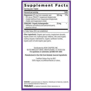 New Chapter Magnesium + Ashwagandha 60 Tablets Minerals - Magnesium at Village Vitamin Store