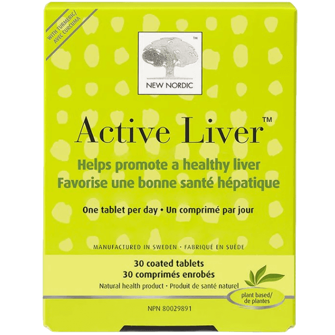 New Nordic Active Liver 30 Tabs Supplements at Village Vitamin Store